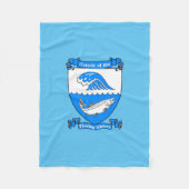 ウォーターズロッジブランケット フリースブランケット (正面)