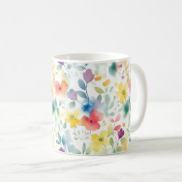 ウォーターソーラー スプリングフラワーマグ コーヒーマグカップ