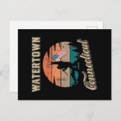 ウォータータウンコネチカット ポストカード (正面/裏面)