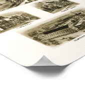 ウォータータウン, CTパノラママップ – 1918 ポスター (角)