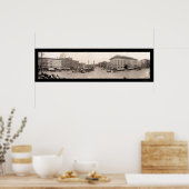 ウォータータウンNY写真1909 ポスター (キッチン)