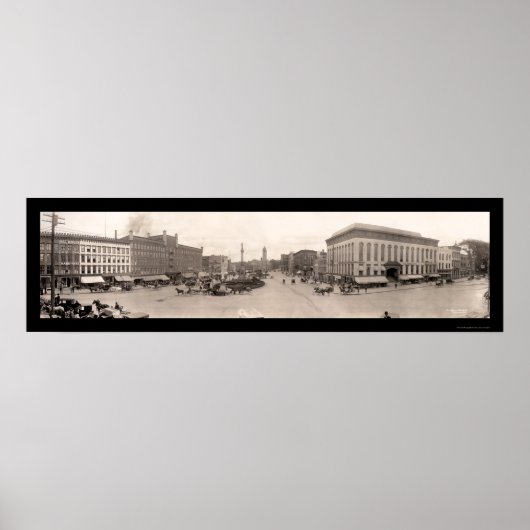 ウォータータウンNY写真1909 ポスター (正面)