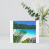 ウォータートロピカルリトリートセーシェル ポストカード (スタンド正面)