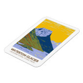 ウォータートングレイシャ国際的ーピースパークヴィンテージ マグネット (左側)