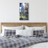 ウォータートンバレートレイル – グレイシャーナショナルパーク キャンバスプリント (インサイチュ (寝室))