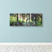 ウォータートンバレー詳細 – グレイシャーナショナルパーク キャンバスプリント (インサイチュ (ウッドフロア))