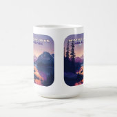 ウォータートンレイクスナショナルパークカナダアルバータ コーヒーマグカップ (中央)