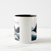 ウォータートンレイクスナショナルパークカラーヒルズ ツートーンマグカップ (中央)