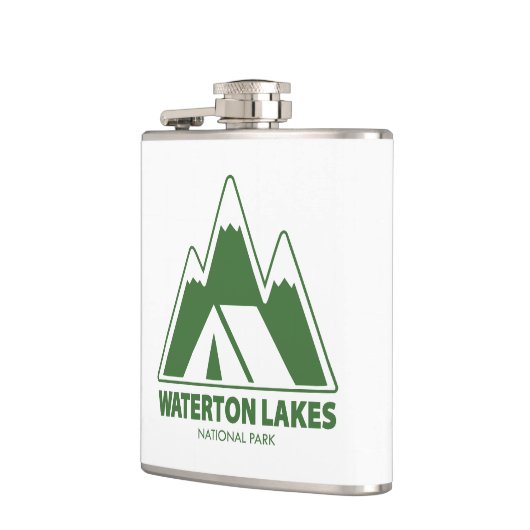 ウォータートンレイクスナショナルパークマウンテンズキャンピング フラスク (左)