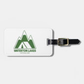 ウォータートンレイクスナショナルパークマウンテンズキャンピング ラゲッジタグ (正面横)