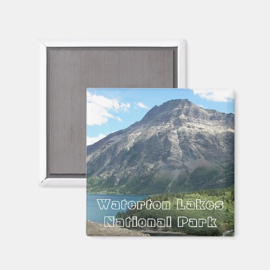 ウォータートンレイクスナショナルパークランドスケープ マグネット (正面/裏面)