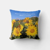 ウォータートンレイクスナショナルパーク装飾用クッション クッション (正面)