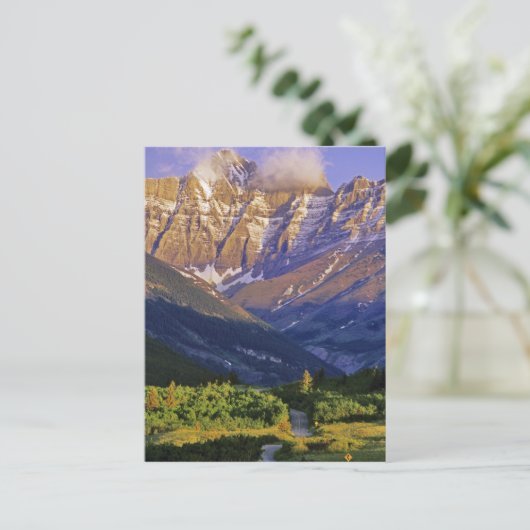 ウォータートンレイクス国立公園のレッドロックロード ポストカード (スタンド正面)