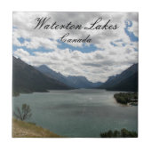 ウォータートンレイクス国立公園の写真 タイル (正面)