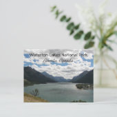 ウォータートンレイクス国立公園、カナダ旅行写真 ポストカード (スタンド正面)