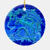 ウォータードラゴン属のオーナメント セラミックオーナメント (裏面)