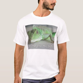 ウォータードラゴン属のスマイル Tシャツ