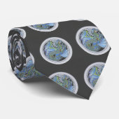 ウォータードラゴン属のタイ ネクタイ (ロール)