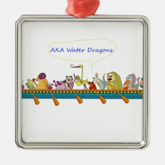 ウォータードラゴン属 メタルオーナメント