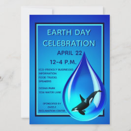 ウォータードロップとオルカ 招待状