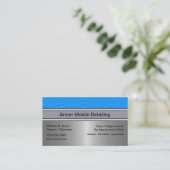 ウォータードロップの名刺の詳細を自動表示 名刺 (スタンド正面)