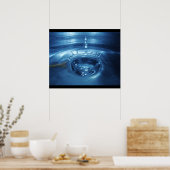 ウォータードロップクラウン ポスター (キッチン)