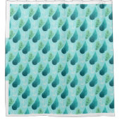 ウォータードロップシャワーカーテン シャワーカーテン (正面)