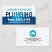 ウォータードロップバブル配管記号 名刺 (正面/裏面)