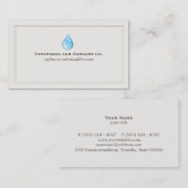 ウォータードロッププラマーの名刺 名刺 (正面/裏面)