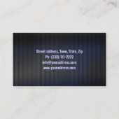 ウォータードロッププラマーの名刺 名刺 (裏面)