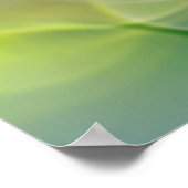 ウォータードロッププラントランタリー平和自然 ポスター (角)