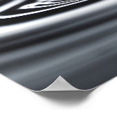 ウォータードロップマクロ ポスター (角)