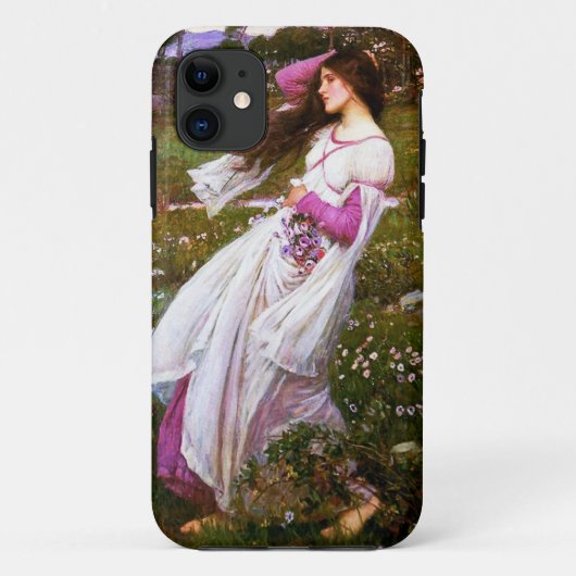 ウォーターハウスのWindflowersのiPhone 5の場合 Case-Mate iPhoneケース (裏面)
