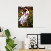 ウォーターハウスウィンドフラワーポスター ポスター (ホームオフィス)