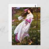 ウォーターハウスウィンドフラワー ポストカード (正面/裏面)