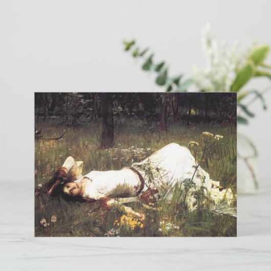 ウォーターハウスオフェリア招待状 招待状 (スタンド正面)