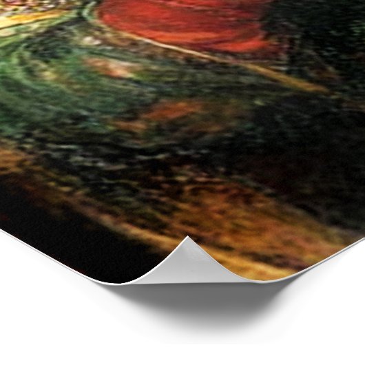 ウォーターハウスギャザーイエローズブズポスター ポスター (角)