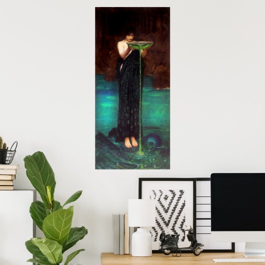 ウォーターハウスサーチェインヴィディオサポスター ポスター (ホームオフィス)