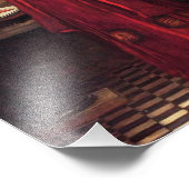 ウォーターハウスザクリスタルボールプリント フォトプリント            (角)