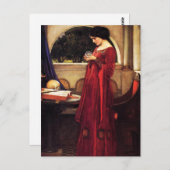 ウォーターハウスザクリスタルボールポストカード ポストカード (正面/裏面)