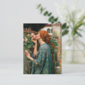 ウォーターハウスザソウルのバラはがき ポストカード (スタンド正面)