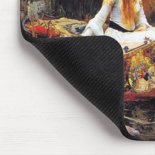 ウォーターハウスザレディーオブシャロットのマウスパッド マウスパッド (コーナー)