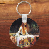 ウォーターハウスザレディーオブシャロットキーチェーン キーホルダー (正面)