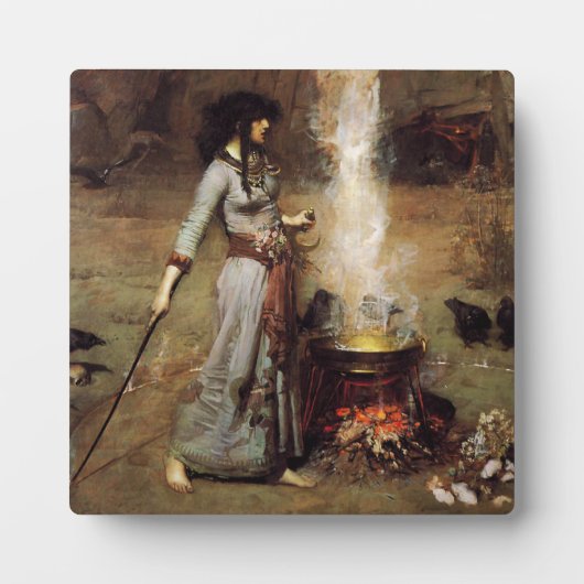 ウォーターハウスザ魔法サークルプラーク フォトプラーク (正面)