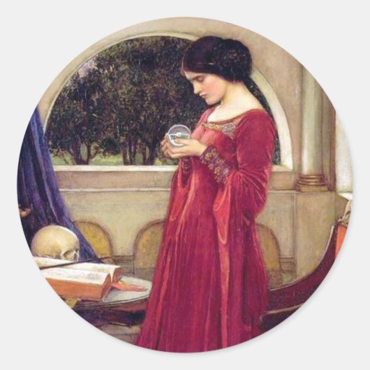 ウォーターハウスステッカー ラウンドシール (正面)