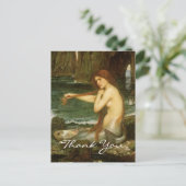 ウォーターハウスズザマーメイド ポストカード (スタンド正面)