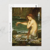 ウォーターハウスズザマーメイド ポストカード (正面/裏面)