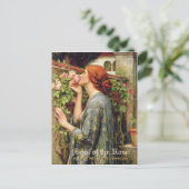 ウォーターハウスソウルのバラCC0738プレラファエリート ポストカード (スタンド正面)