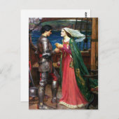 ウォーターハウストリスタンとアイソルドポストカード ポストカード (正面/裏面)