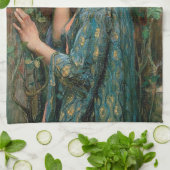 ウォーターハウスバラの台所タオルの精神 キッチンタオル (折り畳み)